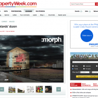 :morph featured on property week