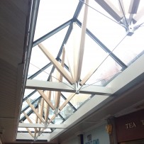 Tudor Arcade nears completion