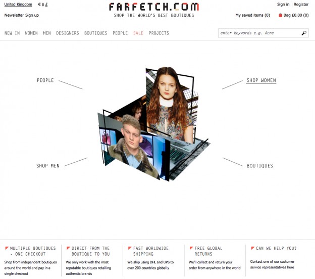 Farfetch Screen
