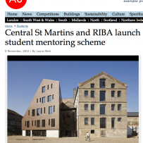 RIBA Central Saint Martins Mentoring