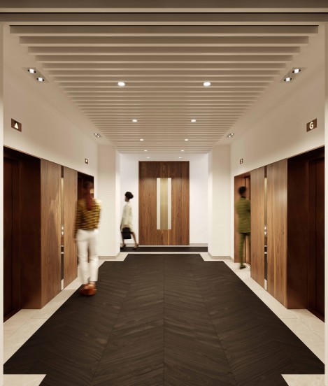 CGI - TYPICAL Lift Lobby - by Archetype